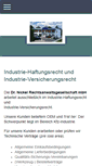 Mobile Screenshot of kanzlei-dr-nickel.de
